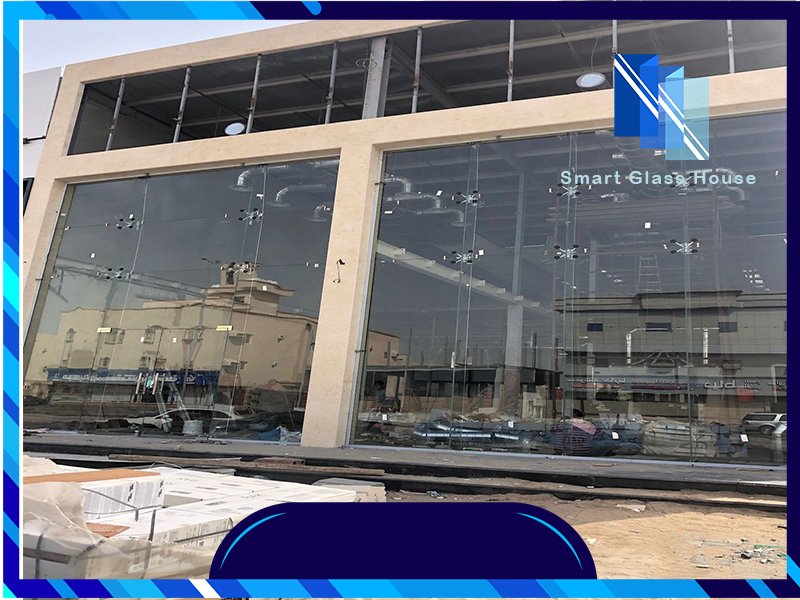 تركيب واجهات زجاج