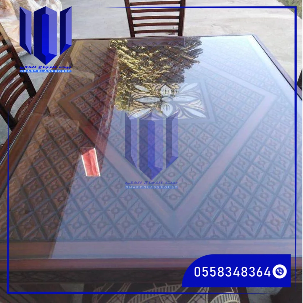 تفصيل طاولات زجاج بانواعه
