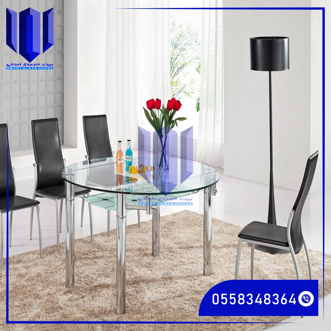 طاولات زجاج