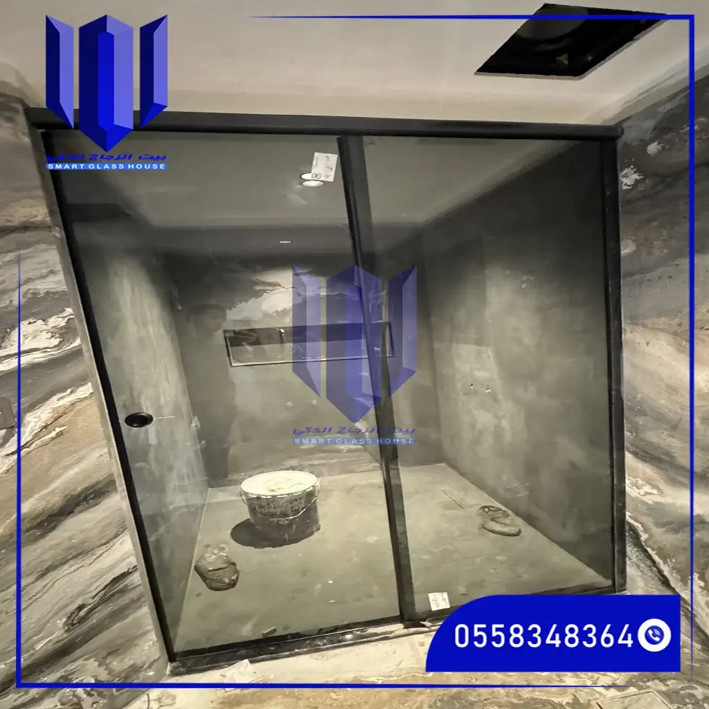 كبائن زجاجيه شاورات 